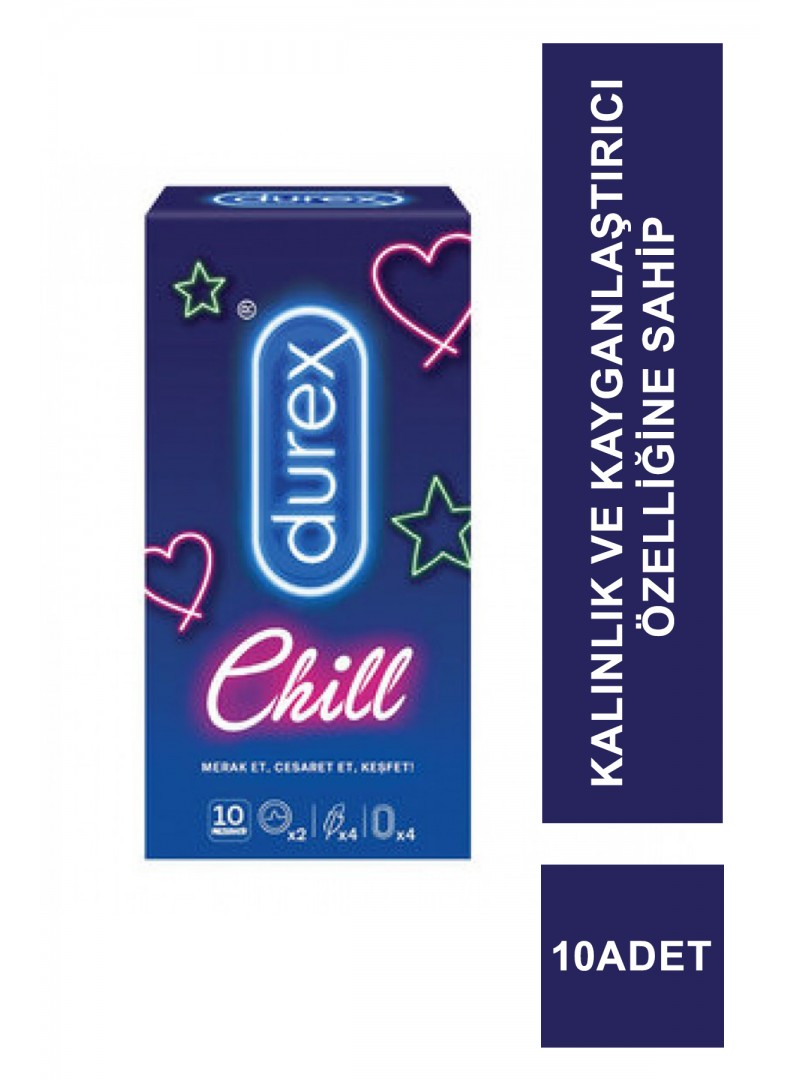 Outlet - copy of Durex Chill Prezervatif 10 Adet