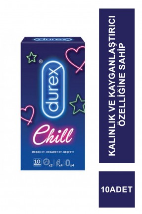 Outlet - copy of Durex Chill Prezervatif 10 Adet