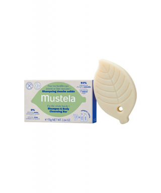 Outlet - Mustela Katı Şampuan ve Vücut Temizleme Barı 75gr