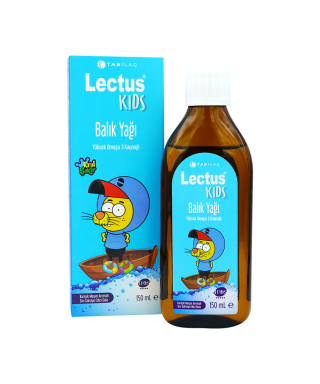 Outlet - Lectus Kids Balık Yağı Karışık Meyve Aromalı 150 ml