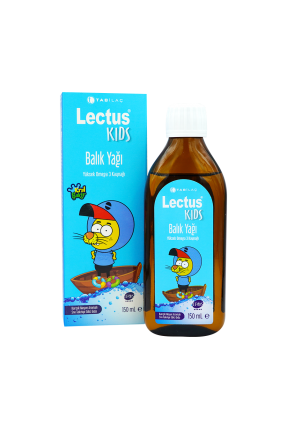 Outlet - Lectus Kids Balık Yağı Karışık Meyve Aromalı 150 ml