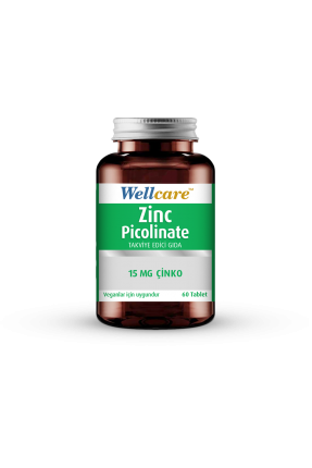 Outlet - Wellcare Zinc Picolinate 15mg 60 Tablet