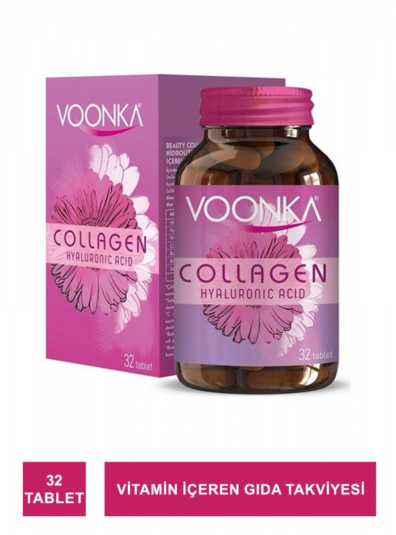 Outlet - Voonka Beauty Collagen Hyaluronic Acid 32 Tablet