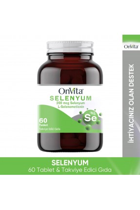 OnVita Selenyum 200mcg 60 Tablet