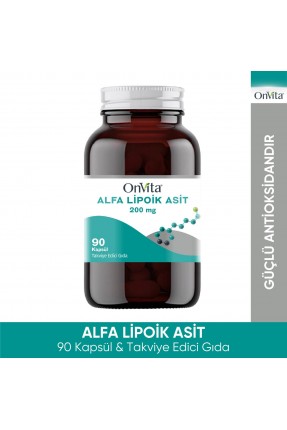 OnVita Alfa Lipoik Asit 200mg 90 Kapsül