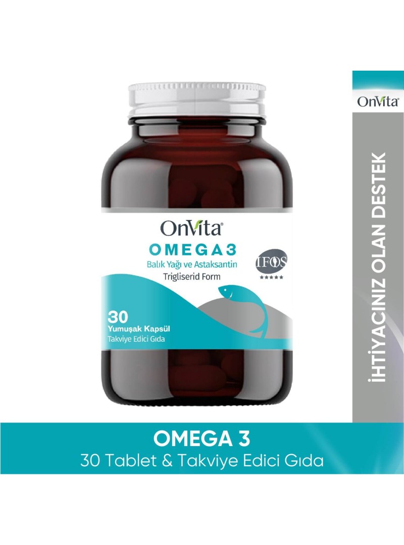 OnVita Omega 3 30 Kapsül