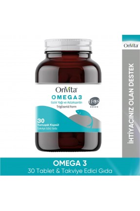 OnVita Omega 3 30 Kapsül