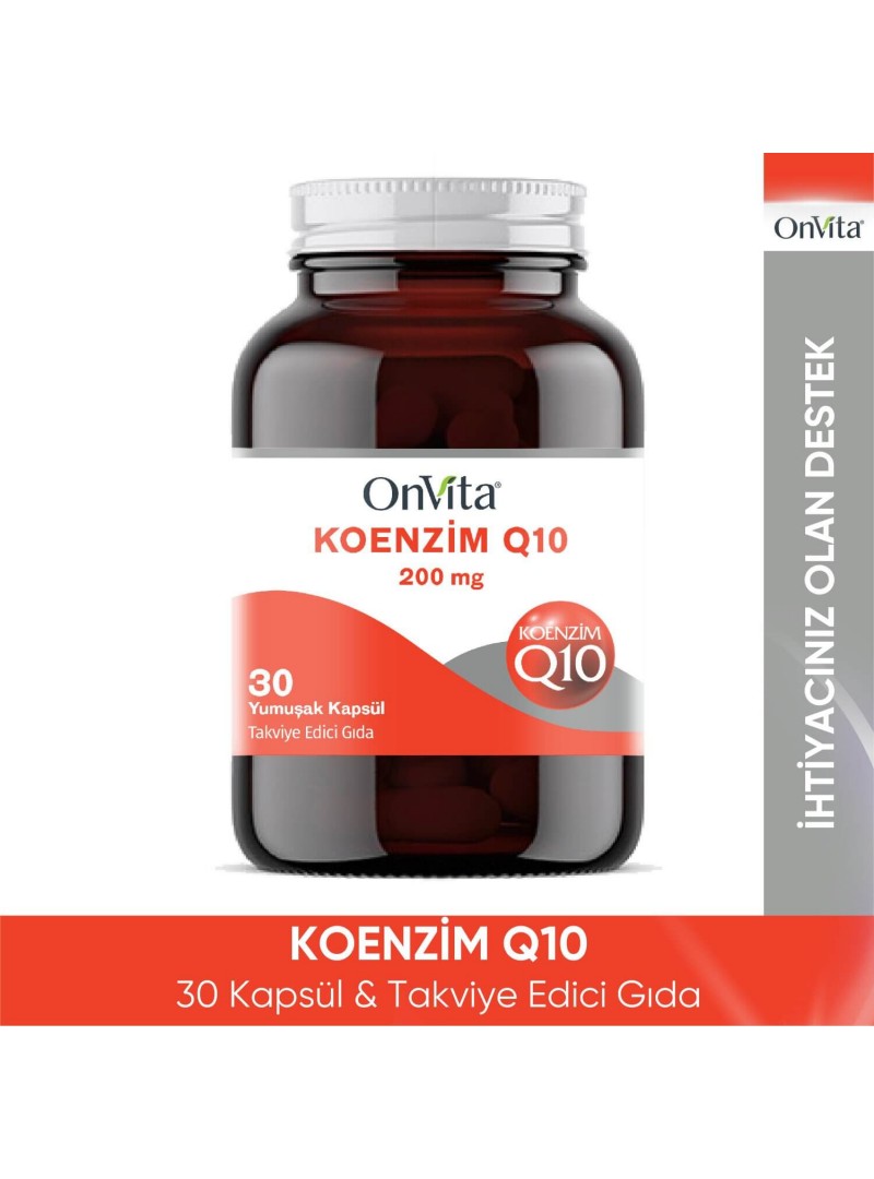 OnVita Koenzim Q10 200mcg 30 Kapsül