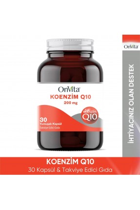 OnVita Koenzim Q10 200mcg 30 Kapsül