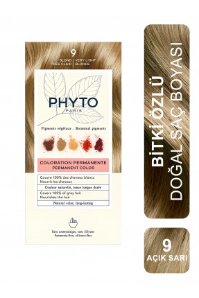 Phyto Color Bitkisel Saç Boyası 9 - Açık Sarı