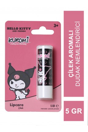 Hello Kitty Kuromi Lipcare Çocuk Dudak Koruyucu Çilekli 5 gr