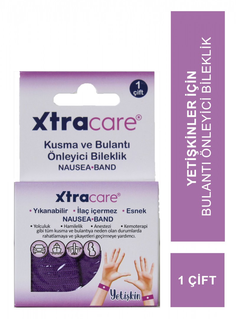 Xtracare Kusma ve Bulantı Önleyici Bileklik 1 Çift