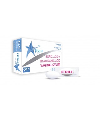 Etoile Boric Acid + Hyaluronic Asid Vaginal Ovules 10x2gr