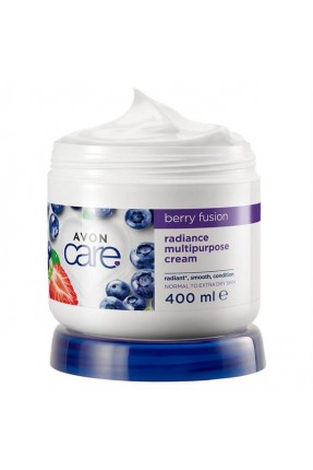 Avon Care Yaban Mersini ve Çilek Özlü El, Yüz ve Vücut Kremi 400ml