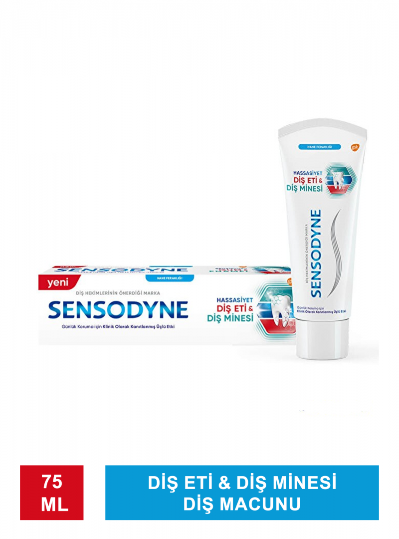 Outlet - Sensodyne Hassasiyet Diş Eti & Diş Minesi Diş Macunu 75 ml