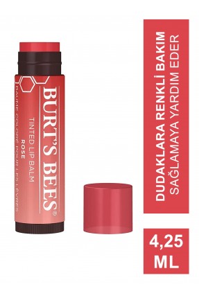 Outlet - Burts Bees Tinted Lip Balm Kırmızı 4,25 ml Renkli Dudak Bakım Kremi