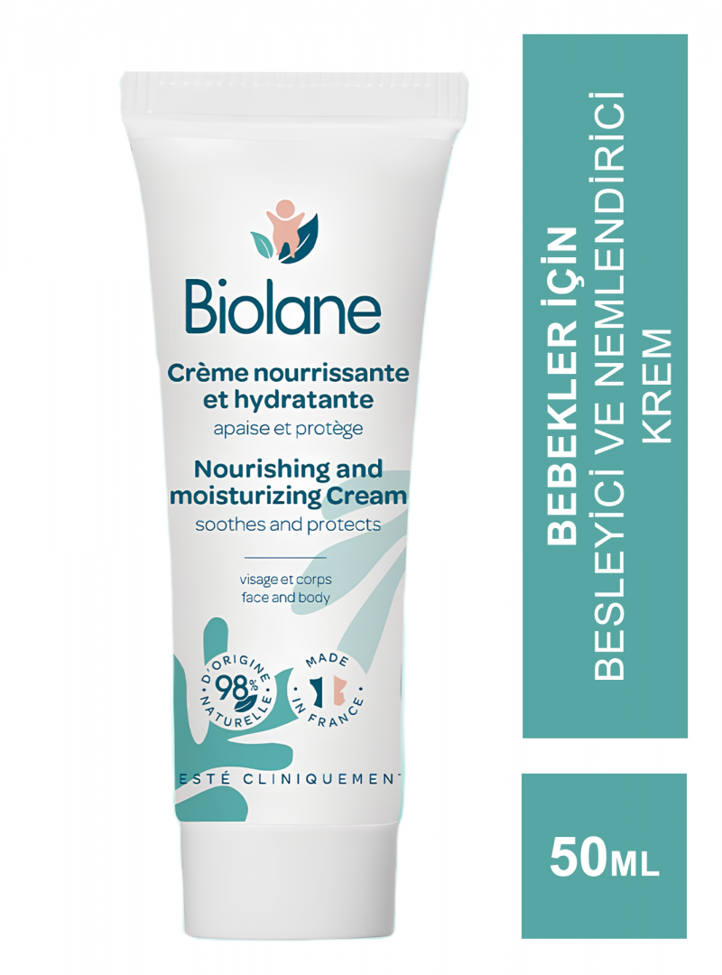 Outlet - Biolane Nourishing and Moisturizing Cream - Besleyici&Nemlendirici Yüz Kremi - 50 ml