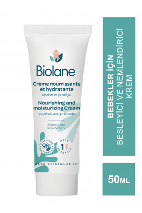 Outlet - Biolane Nourishing and Moisturizing Cream - Besleyici&Nemlendirici Yüz Kremi - 50 ml