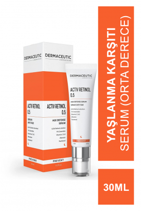 Outlet - Dermaceutic Activ Retinol 0.5 Anti-age 30 ml - Yaşlanma Karşıtı Serum -Orta Derece-