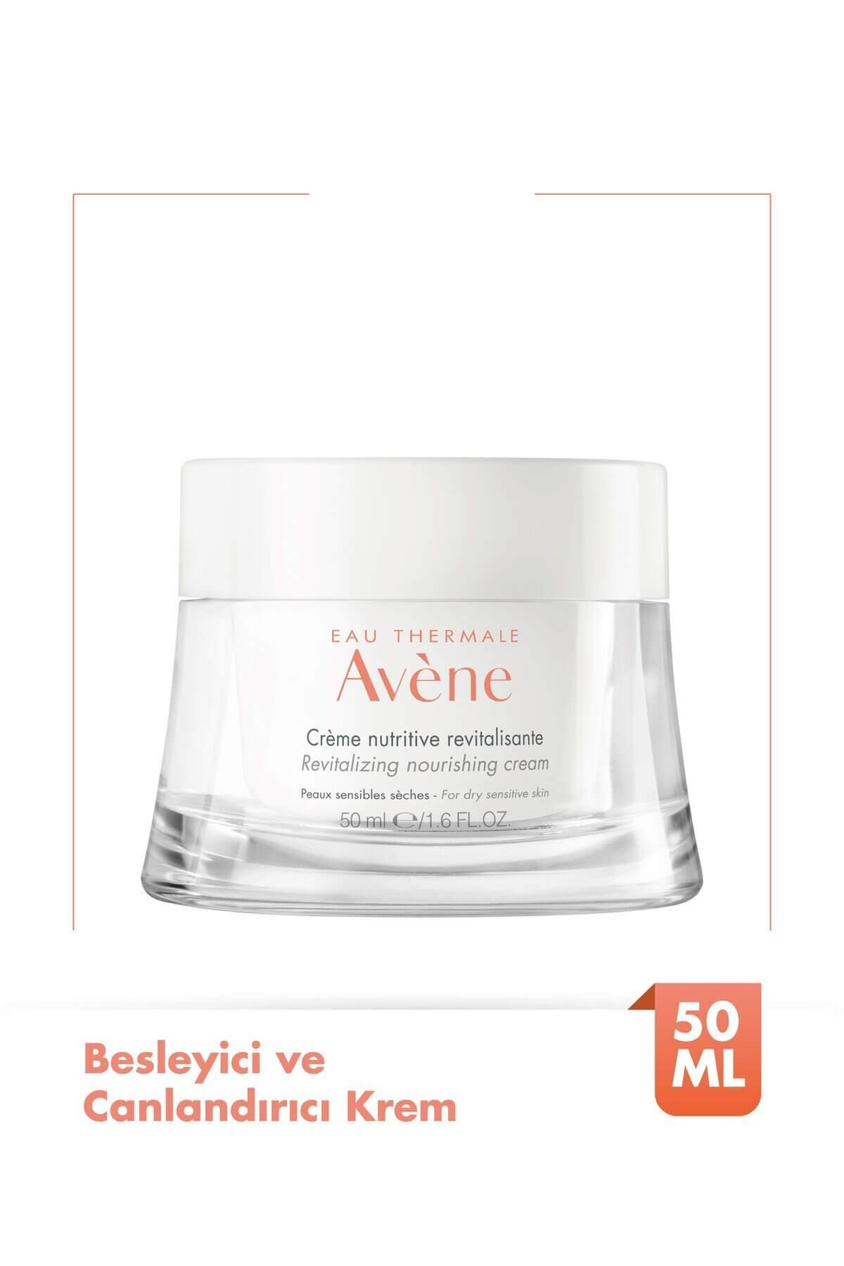 Outlet - Avene Revitalizing Nourishing Kuru ve Hassas Ciltler için Besleyici ve Canlandırıcı Krem 50 ml