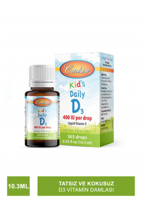 Outlet - Carlson Kid's Super Daily D3 Damla 10.3 ml