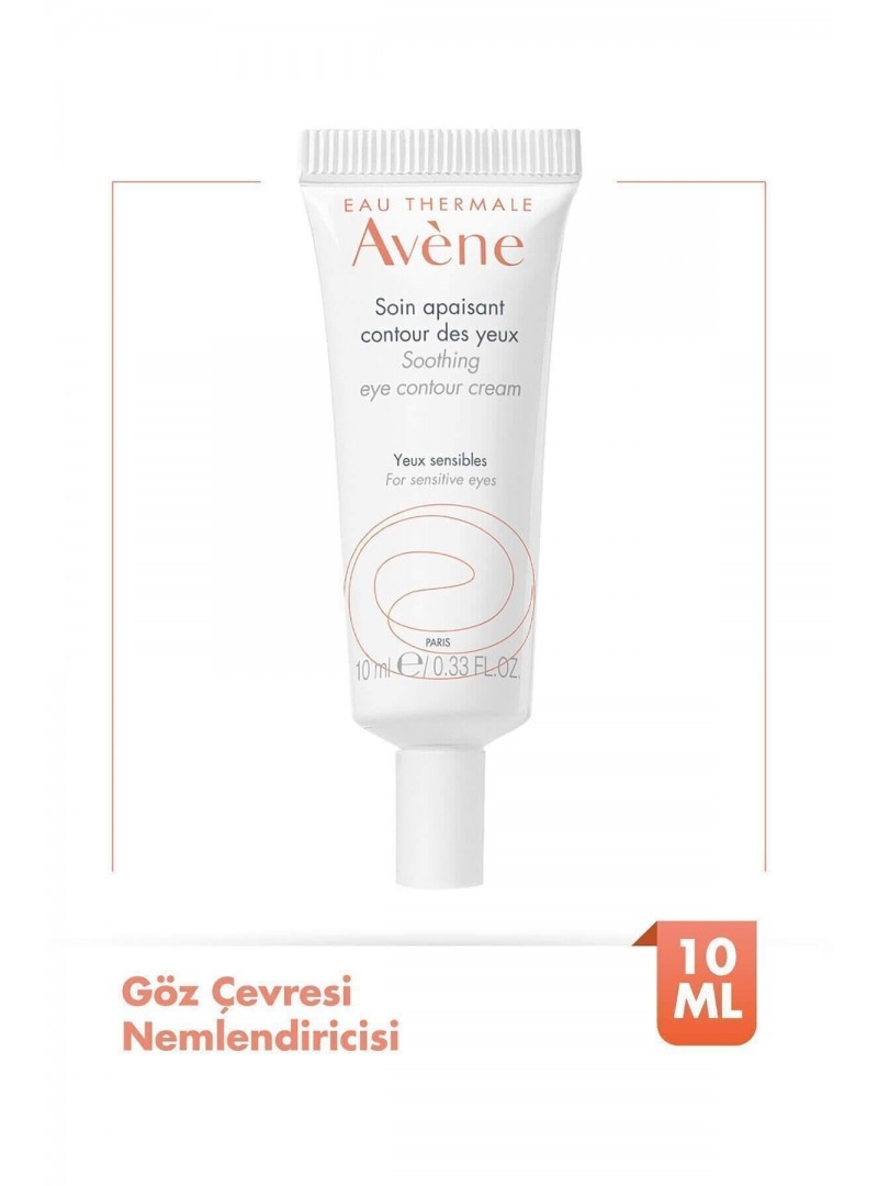 Outlet - Avene Soothing Eye Contour Cream Göz Çevresi Nemlendirici Krem 10 ml