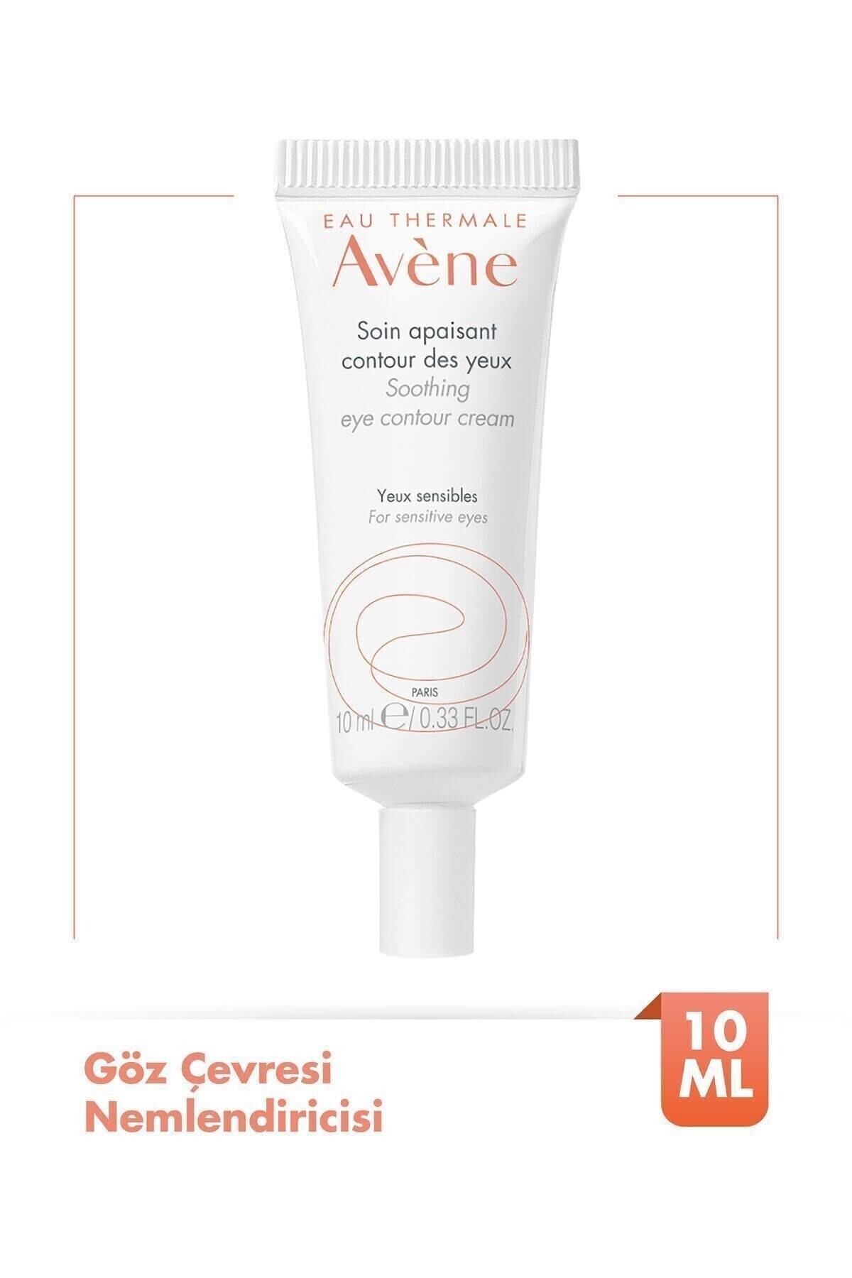 Outlet - Avene Soothing Eye Contour Cream Göz Çevresi Nemlendirici Krem 10 ml