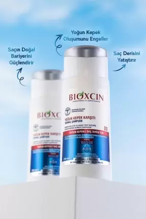 Bioxcin Aqua Thermal Kepek Karşı Etkili Şampuan Seti 200 ml + 300 ml