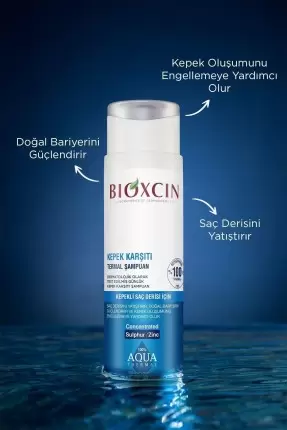 Bioxcin Aqua Thermal Kepek Karşı Etkili Şampuan Seti 200 ml + 300 ml