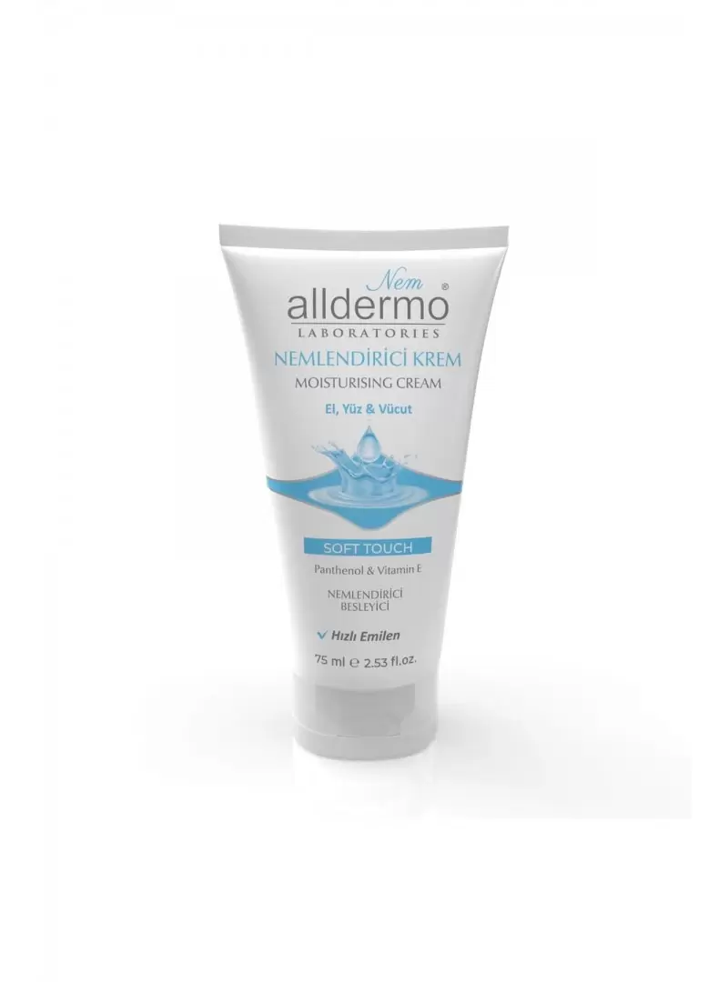 Alldermo Nemlendirici Krem Soft Touch 75ml