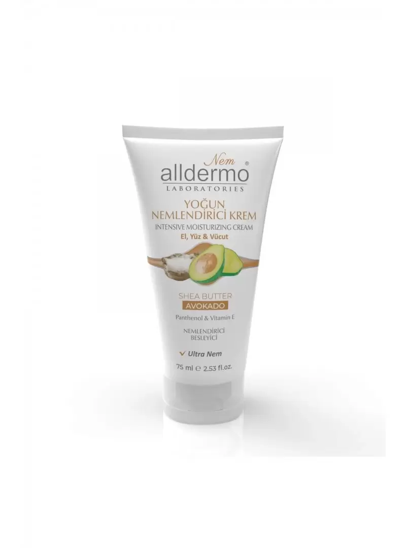 Alldermo Nemlendirici Krem Shea Butter Avokado 75ml