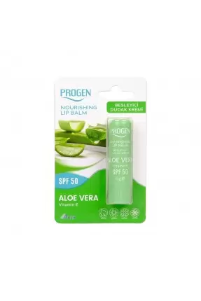 Progen Spf50 Aloe Vera Besleyici Dudak Kremi 5gr