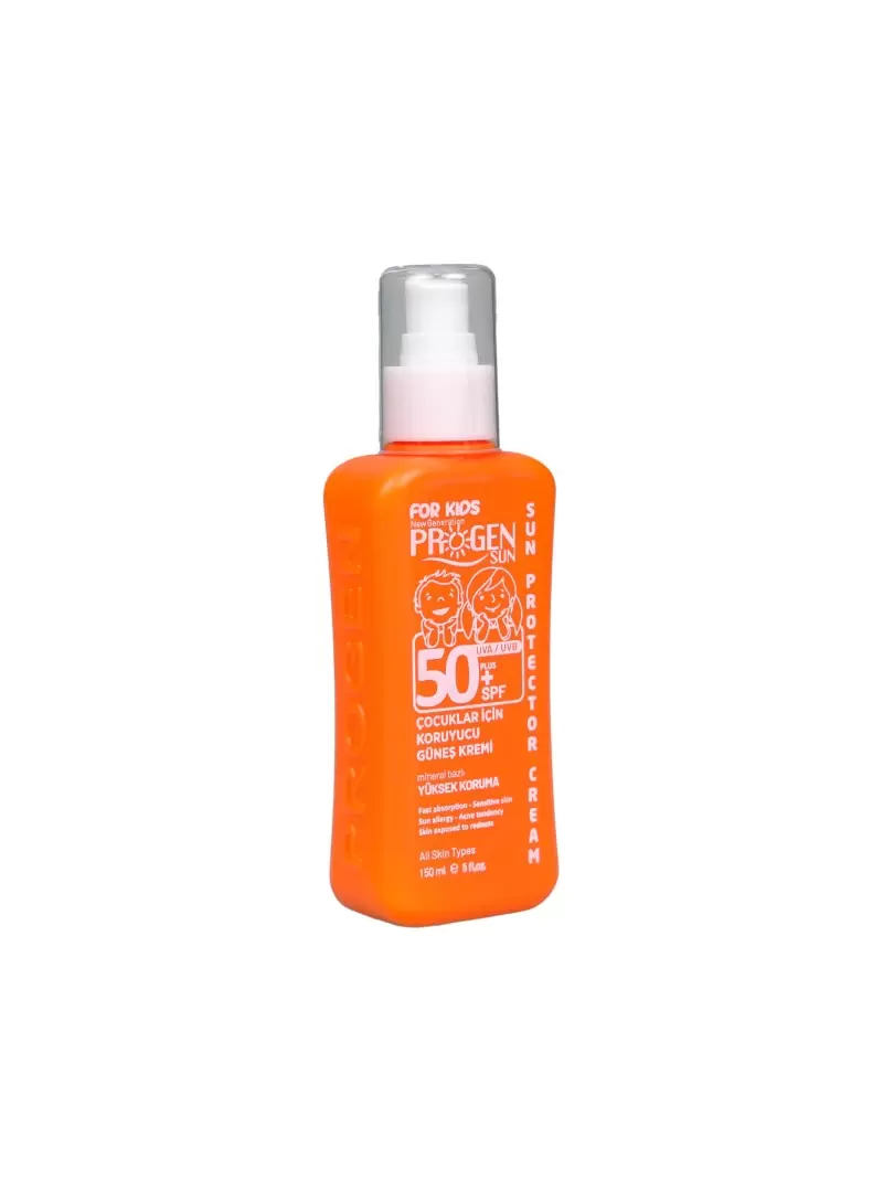 Progen Spf50+ Çocuklar İçin Güneş Koruyucu Krem 150ml