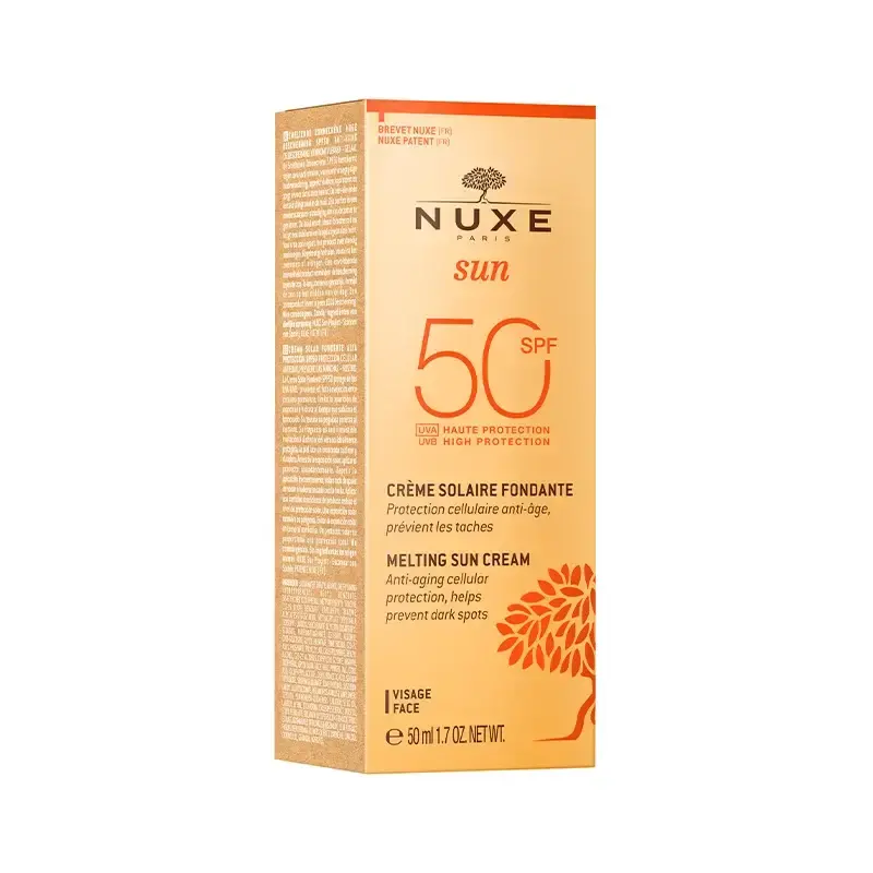 Nuxe Sun Spf 50 Fondante Güneş Koruyucu Yüz Kremi 50ml