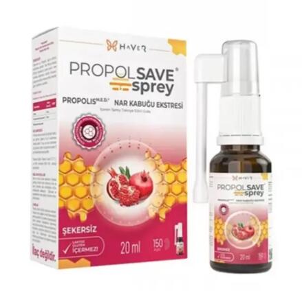 Haver Propolsave Propolis Nar Kubuğu Ekstresi Sprey 20 ml
