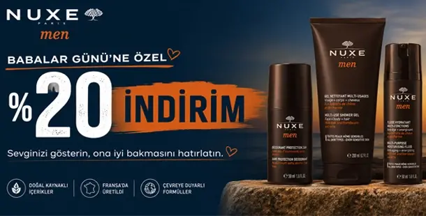 Nuxe Babalar günü kampanyası