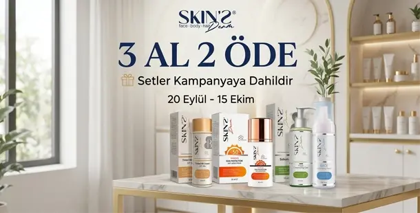 Skins Derm Ürünlerinde 3Al 2 Öde