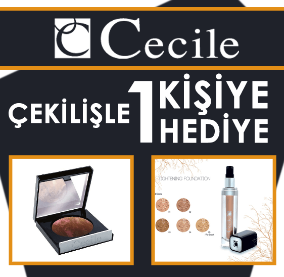 Tam Tamına 2 Cecile Ürünü Çekilişle Hediye !