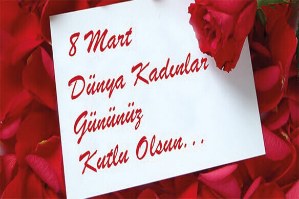 8 MART DÜNYA KADINLAR GÜNÜ