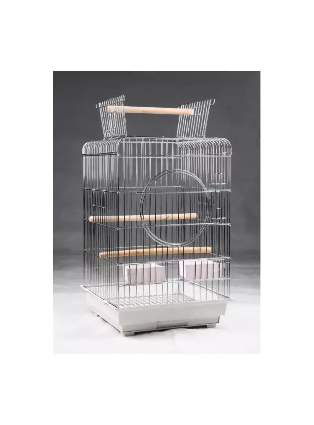 A-5003 Papağan Kafesi Galvaniz 47X47X86.5 - 1