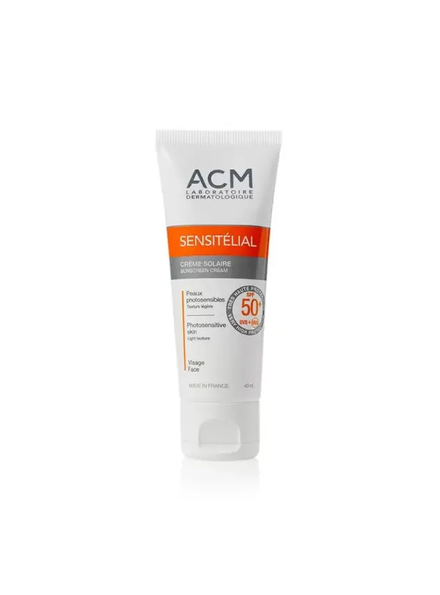 Acm Sensitelial Sunscreen Cream SPF50+ 40 ml- Güneş Koruyucu Krem - 1