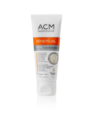 Acm Sensitelial Tinted Mineral Sunscreen Cream SPF50+ Açık Renk 40 ml - ACM