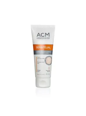 Acm Sensitelial Tinted Sunscreen Cream SPF50+ Light Tinted 40 ml - ACM