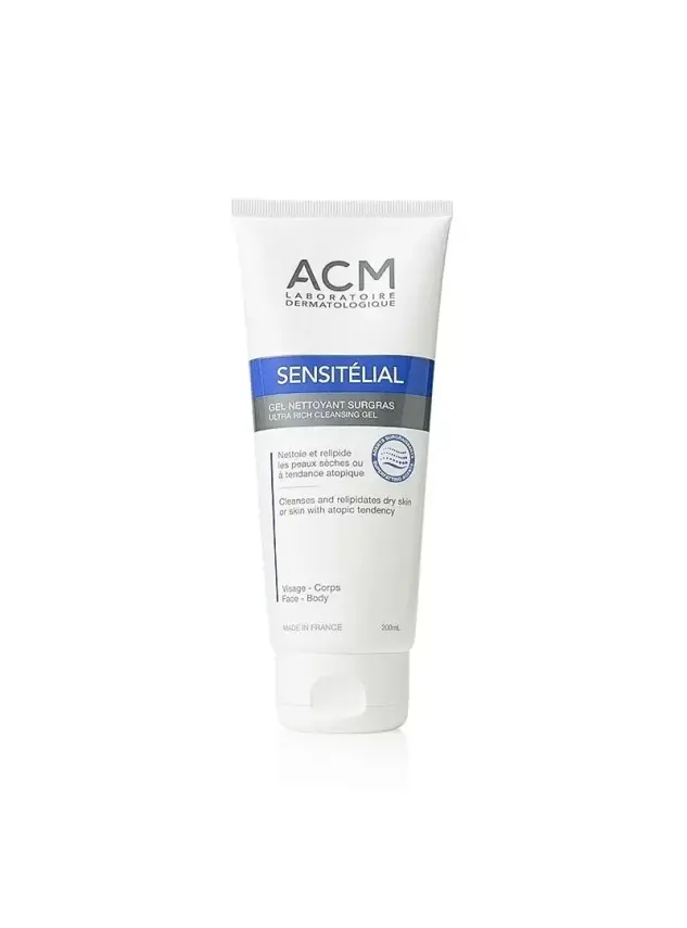 ACM Sensitelial Ultra Rich Cleansing Gel 200 ml Hassas Ciltler İçin Temizleme Jeli - 1