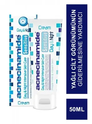 Acnecinamide SensitiveDay&Night Krem Hassas Ciltler için 50 ml - 2