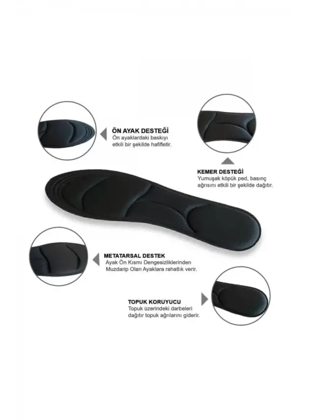 Active İnce Hafızalı Tabanlık 40-46 - 2