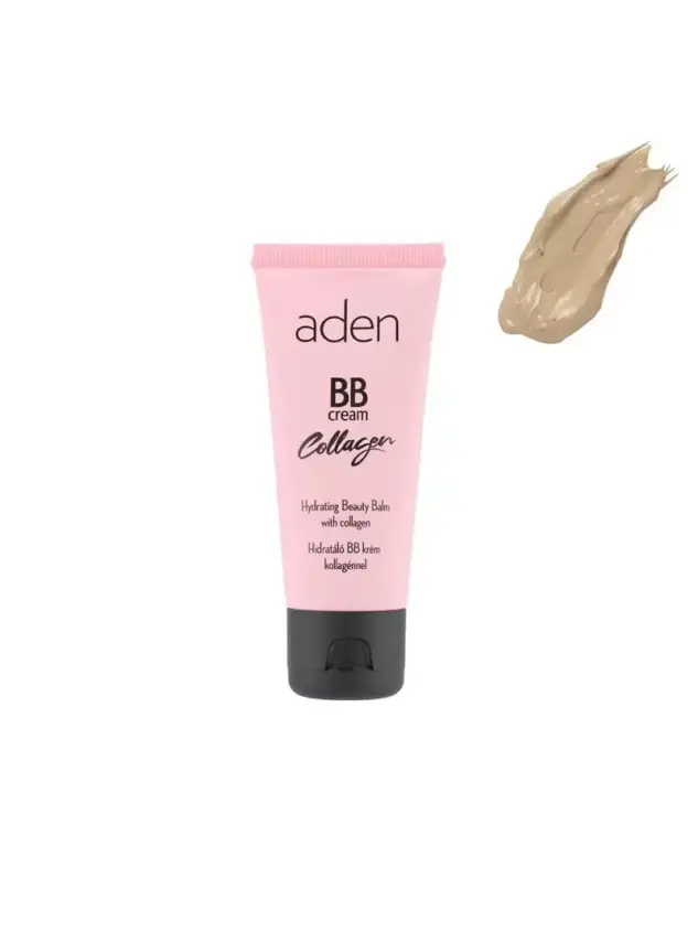Aden BB Cream With Collagen 30 ml - 01 İvory - - 1