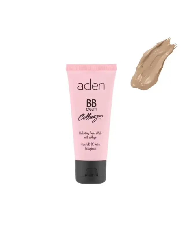 Aden BB Cream With Collagen 30 ml - 02 Beige - 1