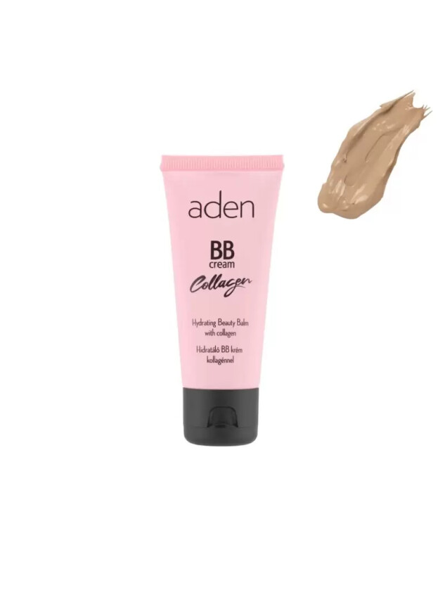 Aden BB Cream With Collagen 30 ml - 03 Sand - - Aden