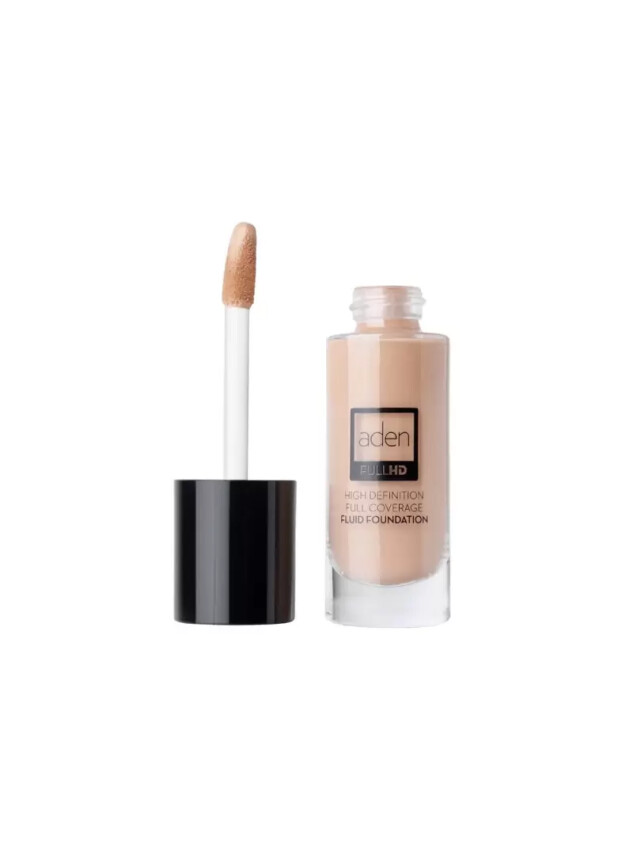 Aden Full HD Fluid Foundation 20 ml - 02 İvory - - Aden